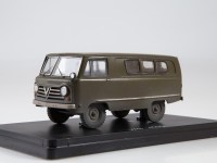 Масштабная модель 1:43 Опытный микроавтобус УАЗ-450 "Сорока" со следами эксплуатации (Lastochka)