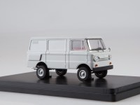 Масштабная модель 1:43 Опытный микрофургон ЗАЗ-970Б, 1962 г., серый (Lastochka)