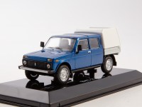 Масштабная модель 1:43 Пикап 4х4 ВИС-234610, синий, серый (Lastochka)