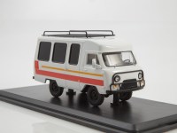 Масштабная модель 1:43 УАЗ ТС-17144 белый (Lastochka)