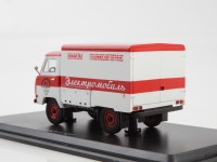 Масштабная модель 1:43 Электромобиль УАЗ У-131 (Lastochka)