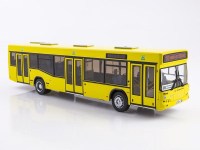 Масштабная модель 1:43 Городской автобус МАЗ-103, рестайлинг, желтый (Мечта Коллекционера)