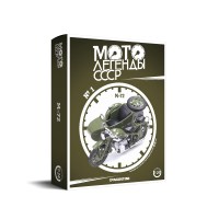 Масштабная модель 1:24 Советский мотоцикл М-72 с журналом №1 "Мотолегенды" (De Agostini)