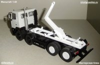 Комплект для сборки: 1:43 рабочий механизм Мультилифт \ Multilift для отечественных и зарубежных грузовых автомобилей (Клен)