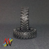 Покрышка 1:43 Я-190 на КРАЗ-214, МАЗ-502 и ЧМЗАП-5247Г (Маэстро Моделс)