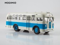 Коллекционная масштабная модель 1:43 Городской послевоенный автобус ЗиС-155 с журналом №19 (Наши Автобусы. Modimio)