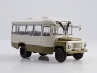 Масштабная модель 1:43 Служебный автобус КАвЗ-3270 с журналом №20 (Наши Автобусы. Modimio)