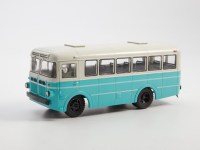 Масштабная модель 1:43 Советский автобус RAF-976 с журналом №22 (Наши Автобусы. Modimio)