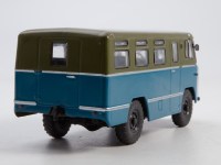 Масштабная модель 1:43 Советский полноприводный автобус АС38 с журналом №27 (Наши Автобусы. Modimio)