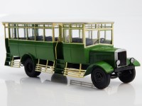 Масштабная модель 1:43 Довоенный автобус Я-6 с журналом №37 (Наши Автобусы. Modimio)