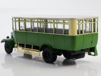 Масштабная модель 1:43 Довоенный автобус Я-6 с журналом №37 (Наши Автобусы. Modimio)