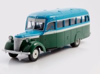 Масштабная модель 1:43 Довоенный автобус ЗиС-16 с журналом №39 (Наши Автобусы. Modimio)