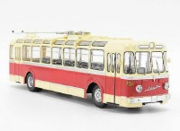 Масштабная модель 1:43 Московский троллейбус СВАРЗ-МТБЭС с журналом №44, перевыпуск 2026 г. (Наши Автобусы. Modimio)