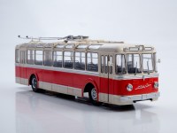 Масштабная модель 1:43 Московский троллейбус СВАРЗ-МТБЭС с журналом №44 (Наши Автобусы. Modimio)