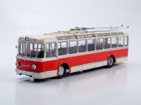 Масштабная модель 1:43 Московский троллейбус СВАРЗ-МТБЭС с журналом №44 (Наши Автобусы. Modimio)
