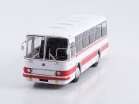 Масштабная модель 1:43 Междугородний автобус ЛАЗ-697Н с журналом №50 (Наши Автобусы. Modimio)