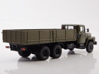 Масштабная модель 1:43 Трехосный бортовой грузовик 6х4 КрАЗ-250, с журналом №63 (Легендарные грузовики СССР)