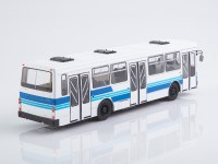 Масштабная модель 1:43 Мелкосерийный городской трехдверный автобус ЛАЗ-52523 с журналом №68 (Наши Автобусы. Modimio)