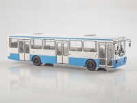 Масштабная модель 1:43 Отечественный автобус МАРЗ-52661 с журналом №78 (Наши Автобусы. Modimio)