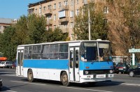 Масштабная модель 1:43 Двухдверный автобус Икарус-260.51, Ikarus-260.51, белый, синий с журналом №81 (Наши Автобусы. Modimio)