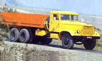 Коллекционная масштабная модель 1:43 Грузовой автомобиль КрАЗ-219Б 1966-69 Автоэкспорт (НАП)