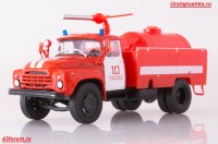 Коллекционная масштабная модель 1:43 Пожарный автомобиль АП-3 (130) на  шасси ЗиЛ-130 Туапсе ПЧ-10 (Наши Грузовики)