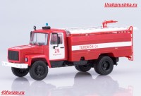 Коллекционная масштабная модель 1:43 Пожарный автомобиль АЦ-30 (3307). (Наши Грузовики)