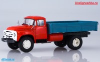 Коллекционная масштабная модель 1:43 Бортовой газобаллонный автомобиль 4х2 ЗиЛ-138, выставочный (Наши  Грузовики)