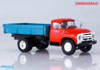 Коллекционная масштабная модель 1:43 Бортовой газобаллонный автомобиль 4х2 ЗиЛ-138, выставочный (Наши Грузовики)