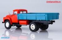 Коллекционная масштабная модель 1:43 Бортовой газобаллонный автомобиль 4х2 ЗиЛ-138, выставочный (Наши Грузовики)