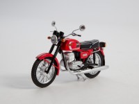 Масштабная модель 1:24 Советский мотоцикл ČZ-350/472 с журналом №8 "Наши Мотоциклы" (MODIMIO Collections)