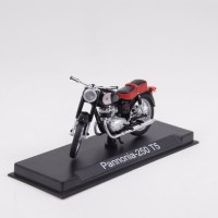 Масштабная модель 1:24 Советский мотоцикл Паннония-250 T5 с журналом №18 "Наши Мотоциклы" (MODIMIO Collections)