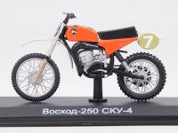 Масштабная модель 1:24 Советский мотоцикл Восход 250-СКУ-4 с журналом №22 "Наши Мотоциклы" (MODIMIO Collections)
