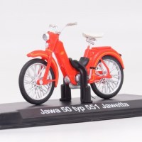 Масштабная модель 1:24 Советский мотоцикл JAWA 50 TYP 511 JAWETTA с журналом №28 "Наши Мотоциклы" (MODIMIO Collections)