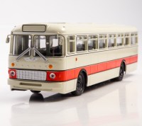 Масштабная модель 1:43 Городской автобус Икарус-556 с журналом №38 (Наши Автобусы. Modimio)