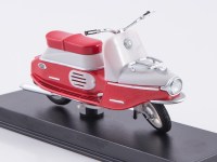 Масштабная модель 1:24 Чехословацкий мотороллер Čezeta 501 с журналом №53 "Наши Мотоциклы" (MODIMIO Collections)
