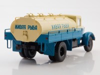 Масштабная модель 1:43 Автоцистерна АЦЖР "Живая рыба" на шасси МАЗ-200Д с журналом №62 (Легендарные грузовики СССР)