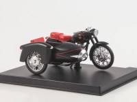 Масштабная модель 1:24 Мотоцикл Pannonia TLF 250 с коляской Duna, с журналом №81 "Наши Мотоциклы" (MODIMIO Collections)