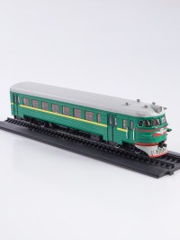 Масштабная модель 1:87 Головной вагон ЭР2 с журналом №14 (Наши Поезда. Modimio)