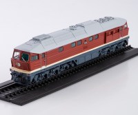 Масштабная модель 1:87 Советский тепловоз ТЭ109 с журналом №19 (Наши Поезда. Modimio)