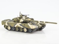 Масштабная модель 1:43 Современный российский танк Т-90 с журналом Наши Танки. Броня Отечества №15 (MODIMIO Collections)
