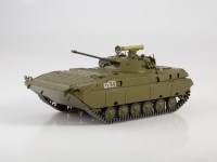 Коллекционная масштабная модель 1:43 БМП-2Д с журналом Наши Танки №37 (MODIMIO Collections)