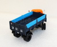 Сборная модель 1:43 Одноосный самосвальный полуприцеп ПС-1305 с надставными бортами для ЗиЛ-130В1 (Клен)