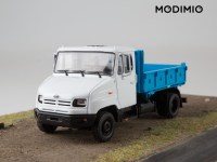 Масштабная модель 1:43 Автомобиль-самосвал 4х2 ЗиЛ-ММЗ-2502, с журналом №32 (Легендарные грузовики СССР)