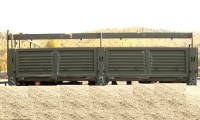 Кузов новый хаки 1:43 Урал-4320 база 3525 (Клен)