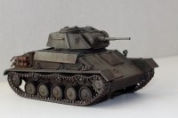Коллекционная масштабная модель 1:43 Танк Т-80, образца 1942 г., с журналом Наши Танки №45 (MODIMIO Collections)