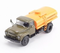 Масштабная модель 1:43 Автоцистерна ТСВ-6 (130) на шасси 4х2 ЗиЛ-130 с журналом №99 (Легендарные грузовики СССР)