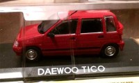 Коллекционная масштабная модель 1:43 Автомобиль Daewoo Tico с журналом (De Agostini)