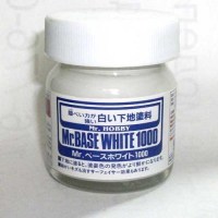 SF-283 Грунтовка Mr. Base White базовая 1000 белая, 40 мл (Gunze Sangyo)