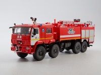 Масштабная модель 1:43 Аэродромный пожарный автомобиль АА-13/60 (6560) на шасси 8х8 КамАЗ-6560, Храброво, Start Scale Models (SSM)